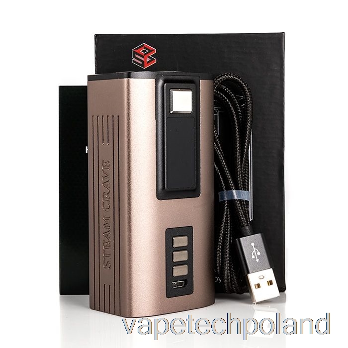 Vape Shop Warszawa Steam Crave Hadron 220w Premium Zestaw Combo W Kolorze Brązu